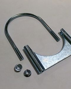 CLAMP,TUBE,4 7/16" ASSY U-STYLE ZINC PLATED